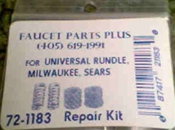 Milwaukee,Sears Faucets Details about   2 Pks ProPlus U-2 Seats & Springs for Universal Rundle 